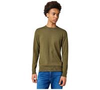 Wrangler Felpa da Uomo Knit Sweater, Ive Verde, XXL