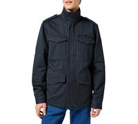 Wrangler Field Jacket Giacca, Nero/Bianco, XL Uomo