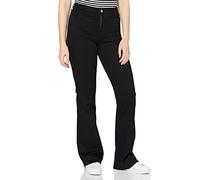 Wrangler - Jeans a zampa neri-Nero W30 L32