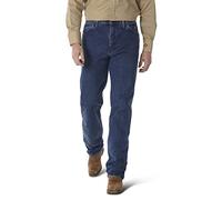 Wrangler FR-Jean Resistente al Fuoco con vestibilità Originale Pantaloni di utilità da Lavoro per Uomo, Slavato, 30W x 34L