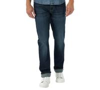 Wrangler Free-to-Stretch Athletic Fit Jean Jeans, seghettato, W32 / L34 Uomo
