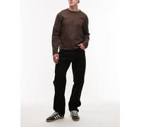 Wrangler - Frontier - Jeans dritti comodi neri-Nero W33 L32