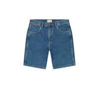 Wrangler Frontier Short Pantaloncini al Ginocchio in Denim, Scuro Slavato, 36W Uomo