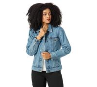 Wrangler Relaxed Fit Memory Maker Jean Jacket Giacca di Jeans, Lavandino, S Donna