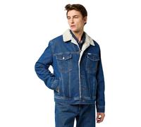 Wrangler Sherpa Classic Jacket Giacca, Pietra, M Uomo