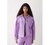 Wrangler - Giacca di jeans stile cowgirl lilla-Viola S