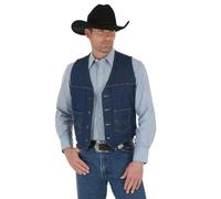Wrangler Unlined Denim Vest Gilet, X-Large Uomo