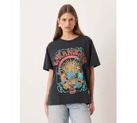 Wrangler - Girlfriend - T-shirt nera-Nero XL