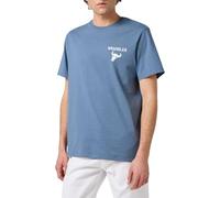 Wrangler Graphic Tee, Blu Polveroso, M