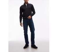 Wrangler - Greensboro - Jeans dritti blu lavaggio medio W34 L32