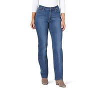 Wrangler High Rise True Straight Fit Jean Jeans, Hudson, 4W x 34L Donna