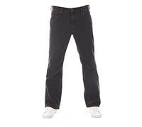 Wrangler Jean Bootcut Jacksville - Pantaloni in jeans da uomo, in cotone denim elasticizzato, nero, blu, W30, W31, W32, W33, W34, W36, W38, W40, W42, W44, 32W x 34L