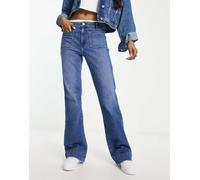 Wrangler Flare Jeans, Raven, 30W / 32L Donna