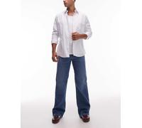 Wrangler - Jeans bootcut ampi blu lavaggio medio W28 L32