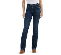 Wrangler Jeans da Donna Premium Patch Mae Si siede sopra i Fianchi, Denim, 31-34