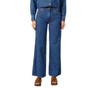 Wrangler Jeans da Donna World Wide, Wide Leg Fit, Gamba Larga, Real Blue, 34W x 32L