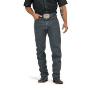 Wrangler Jeans da Uomo 13MWZ Taglio Cowboy Originale Fit, Grigio, W36 / L34