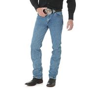 Wrangler Jeans da Uomo Big And Tall Premium Performance Cowboy Cut Slim Fit, delavé, 38W x 36L