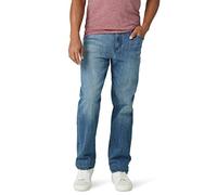 Wrangler Jeans da Uomo Free-to-Stretch Regular Fit, Blu Acciaio, 40W x 30L