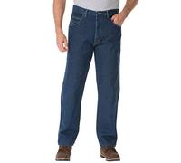 Wrangler, jeans da uomo Jean, dall’aspetto consumato e la vestibilità comoda Antique Navy W34