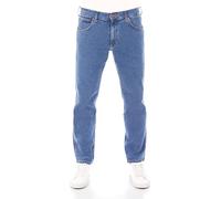 Wrangler Jeans da Uomo Regular Fit Greensboro Pantaloni Dritti Jeans Denim Stretch Cotone Blu Nero w30 w31 w32 w33 w34 w35 w36 w38 w40 w42 w44, Blu Tomorrow (Wss3hr13n), 44W x 34L