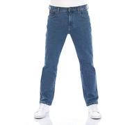 Wrangler Jeans da Uomo Regular Fit Texas Stretch Pantaloni Authentic Straight Jeans Denim Cotone Nero Blu Grigio, Green Island (Wss1x5147), 36W x 34L