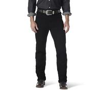 Wrangler - Jeans da uomo stile cowboy, modello slim fit Shadow Black 33W x 36L (US Taglia)