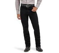 Wrangler - Jeans da uomo stile cowboy, modello slim fit Shadow Black 42W x 30L (US Taglia)