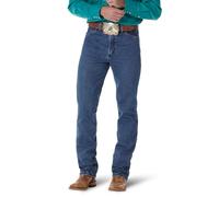 Wrangler - Jeans da uomo stile cowboy, modello slim fit Stonewashed 31W x 32L (US Taglia)