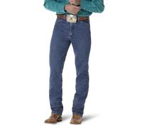 Wrangler - Jeans da uomo stile cowboy, modello slim fit Stonewashed 34W x 36L (US Taglia)