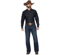 Wrangler Vaqueros de Corte Holgado Retro Jeans, Blu (Foro Jackson), 32W / 30L Uomo