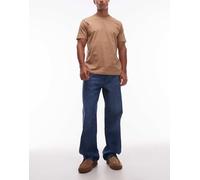 Wrangler - Jeans dritti ampi blu lavaggio scuro-Blu navy W36 L32