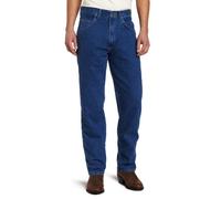 Wrangler Jeans Elasticizzati da Uomo Big Rugged Wear, Slavato, 46W x 30L