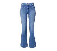 Wrangler - Jeans a zampa blu medio con tasche sul davanti W32 L32