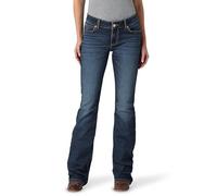 Wrangler Jeans in Stile rétro a Vita Media, Elasticizzati Bootcut - Blu - 3W x 34L