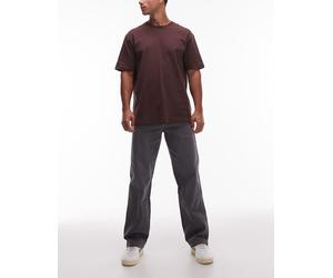 Wrangler - Jeans larghi dritti nero slavato W34 L32