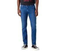 Wrangler Jeans Larston Country Slim Denim Uomo Ragazzo Blu