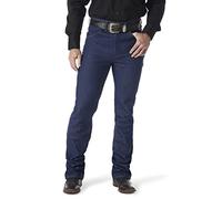 Wrangler Jeans da uomo Slim Western Bootcut Blu Marino 34W/30L