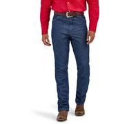 Wrangler Jeans Slim Fit Taglio Cowboy, Indaco Prelavato, 32W x 30L Uomo