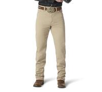 Wrangler “Rigid” - Jeans da uomo in stile cowboy, in denim, vestibilità fit color carne 34W x 36L