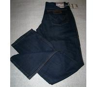 WRANGLER Jeans Texas Old Blue Black Equitazione W33 L31