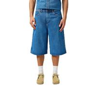 Wrangler Jort Shorts Pantaloncini in Denim, Pietra, 31W Uomo