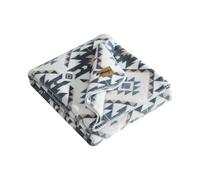 Wrangler - King Blanket Super Soft Reversible Letting Hellowstone Ispirato da letto lussuoso occidentale per le stagioni pi fredde (Dakota Grey King