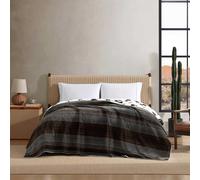 Wrangler - King Blanket Super Soft Reversible Letting Hellowstone Ispirato da letto lussuoso occidentale per le stagioni pi fredde (Nash Stripe Brow