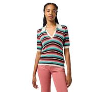 Wrangler Knit Polo, Latigo bay, XL Donna