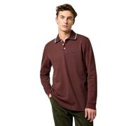 Wrangler LS Polo, Mogano, XXL