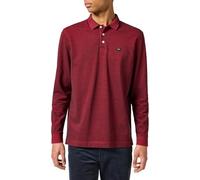 Wrangler LS Refined Polo Polo Maglietta Uomo, Colore: Rosso, XXXXL