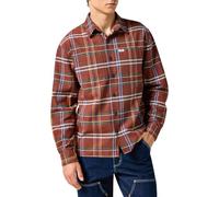 Wrangler Maglia Plaid a Righe Maglietta, Piccante, L Uomo