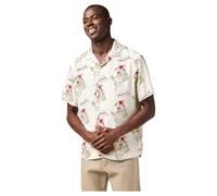 Wrangler SS Resort Shirt Maglietta, Bianco Antico, XL Uomo