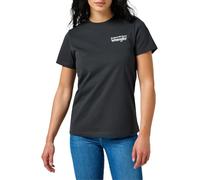 Wrangler Maglietta con Grafica T-Shirt, Nero Sbiadito, S Donna